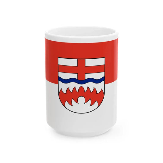 Flag of Paderborn Germany - White Coffee Mug 15oz - Go Mug Yourself