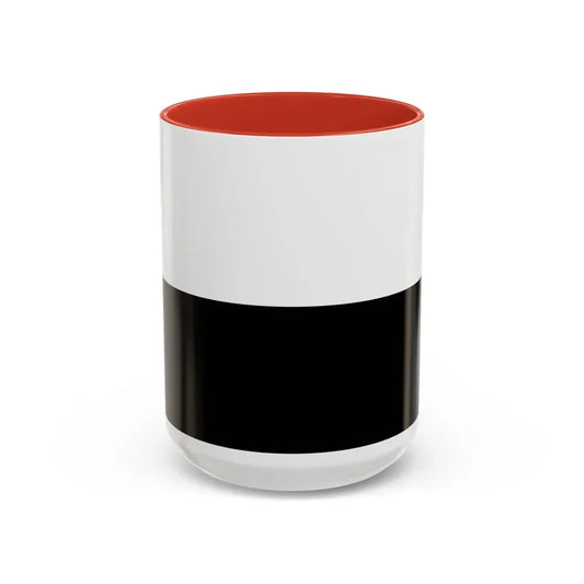 Flag of Pahang Malaysia - Accent Coffee Mug 15oz Red - Go Mug Yourself