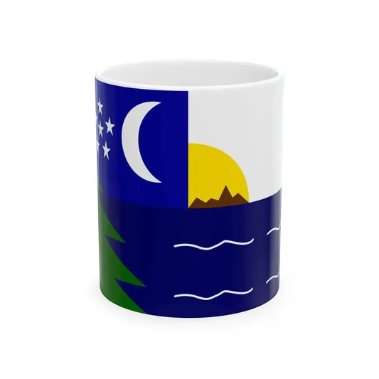 Flag of Paita (Peru) White Coffee Mug 11oz - Go Mug Yourself