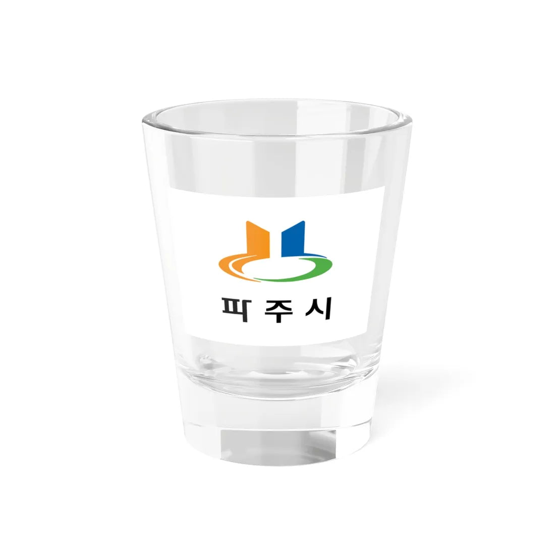 Flag of Paju 2001-2005 (Korea) Shot Glass 1.5oz 1.5oz - Go Mug Yourself