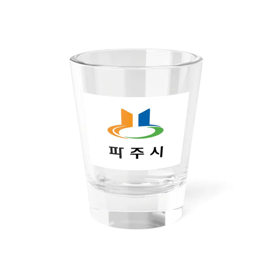 Flag of Paju 2001-2005 (Korea) Shot Glass 1.5oz 1.5oz - Go Mug Yourself