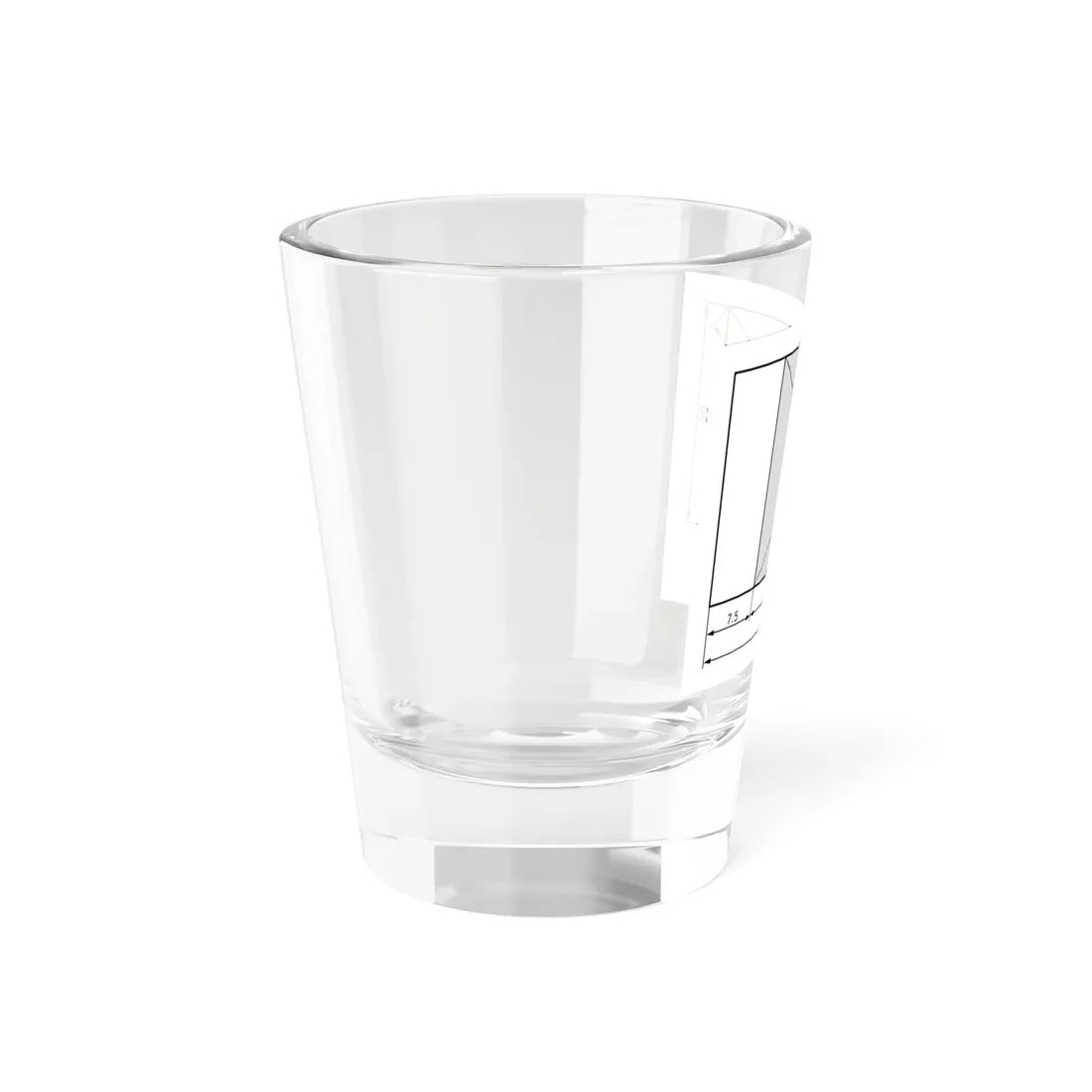 Flag of Pakistan construction sheet (Pakistan) Shot Glass 1.5oz - Go Mug Yourself