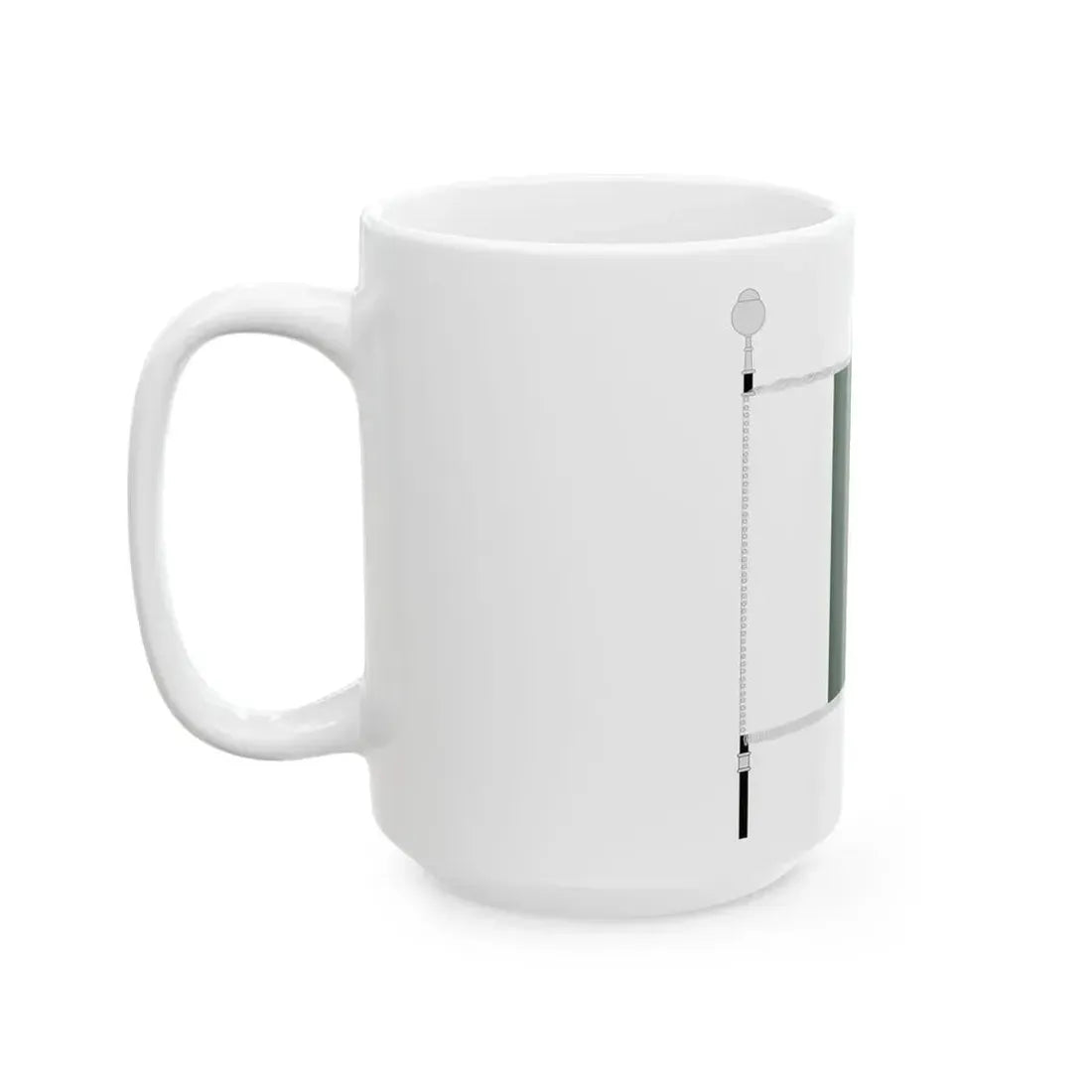 Flag of Pakistan parade (Pakistan) White Coffee Mug - Go Mug Yourself