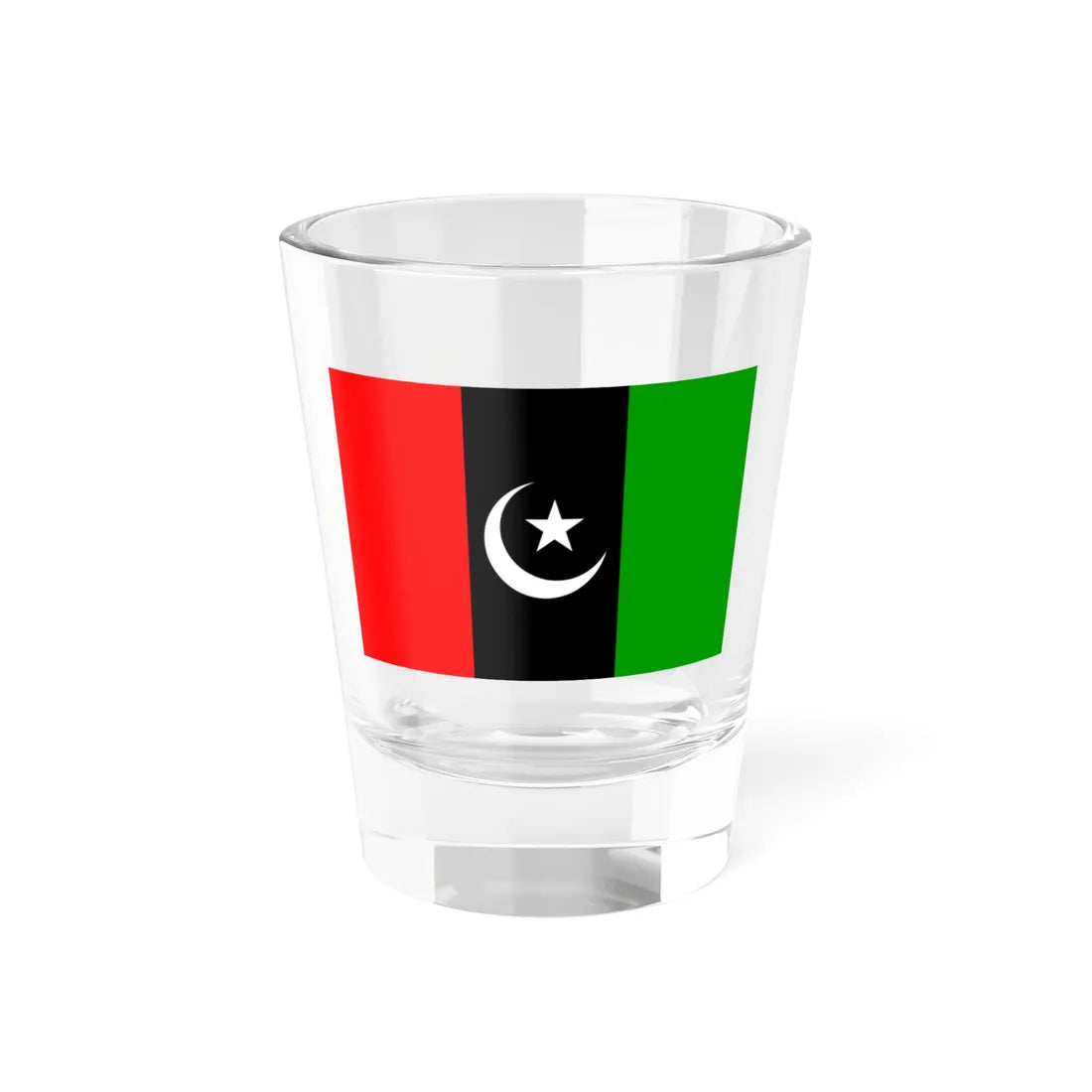 Flag of Pakistan Peoples Party (Pakistan) Shot Glass 1.5oz 1.5oz - Go Mug Yourself