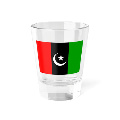 Flag of Pakistan Peoples Party (Pakistan) Shot Glass 1.5oz 1.5oz - Go Mug Yourself