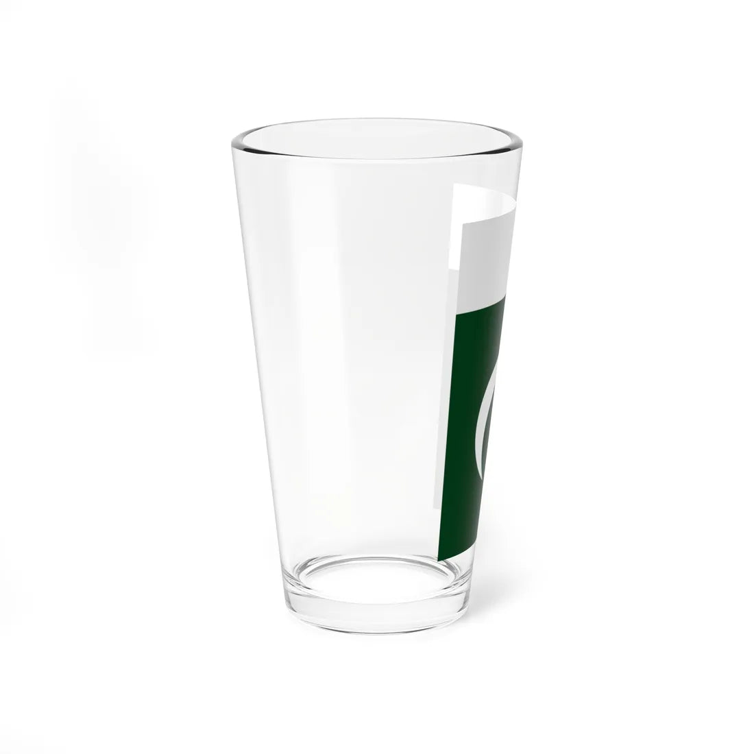 Flag of Pakistan vertical (Pakistan) Pint Glass 16oz - Go Mug Yourself