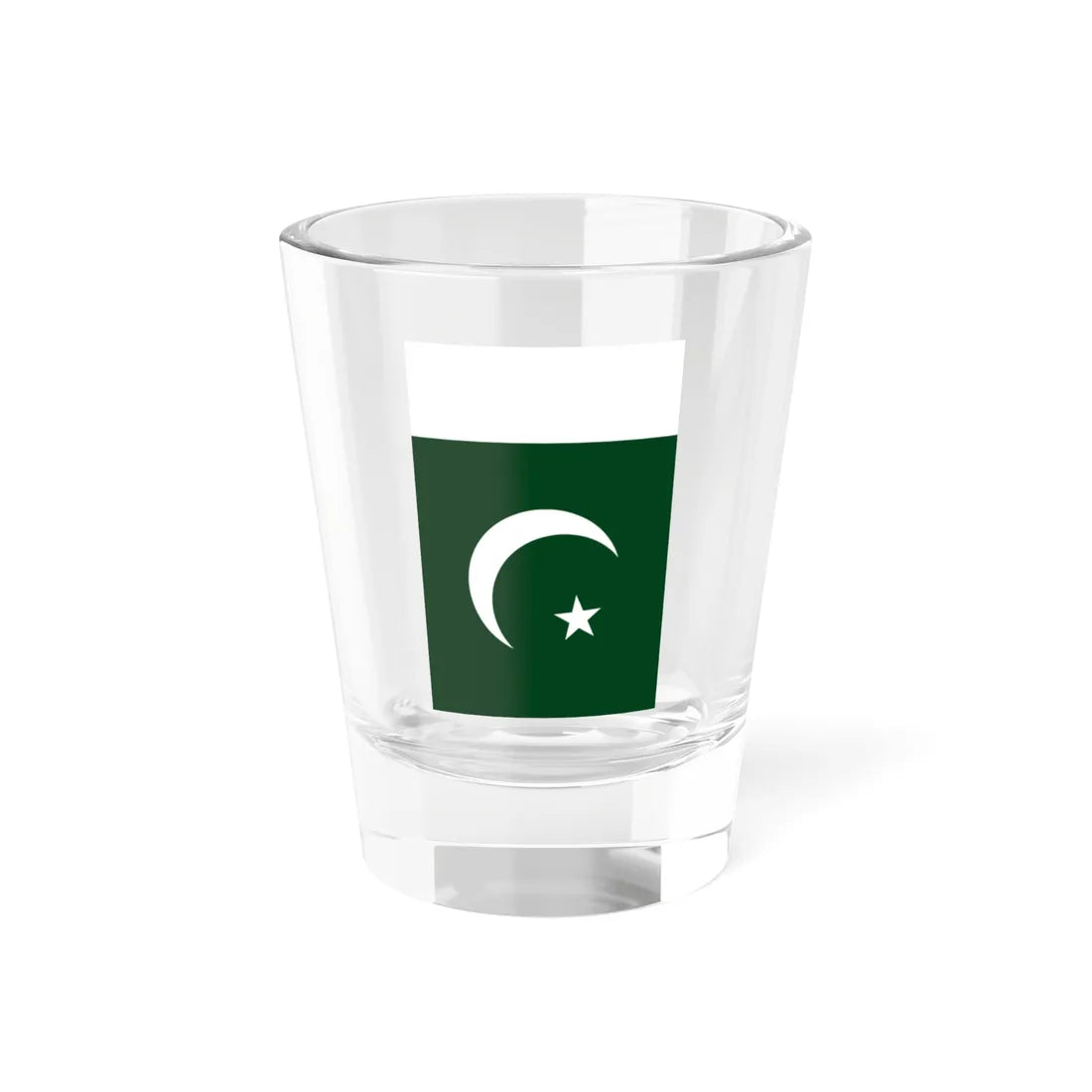 Flag of Pakistan vertical (Pakistan) Shot Glass 1.5oz 1.5oz - Go Mug Yourself