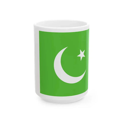 Flag of Pakistan WFB 2000 (Pakistan) White Coffee Mug 15oz - Go Mug Yourself