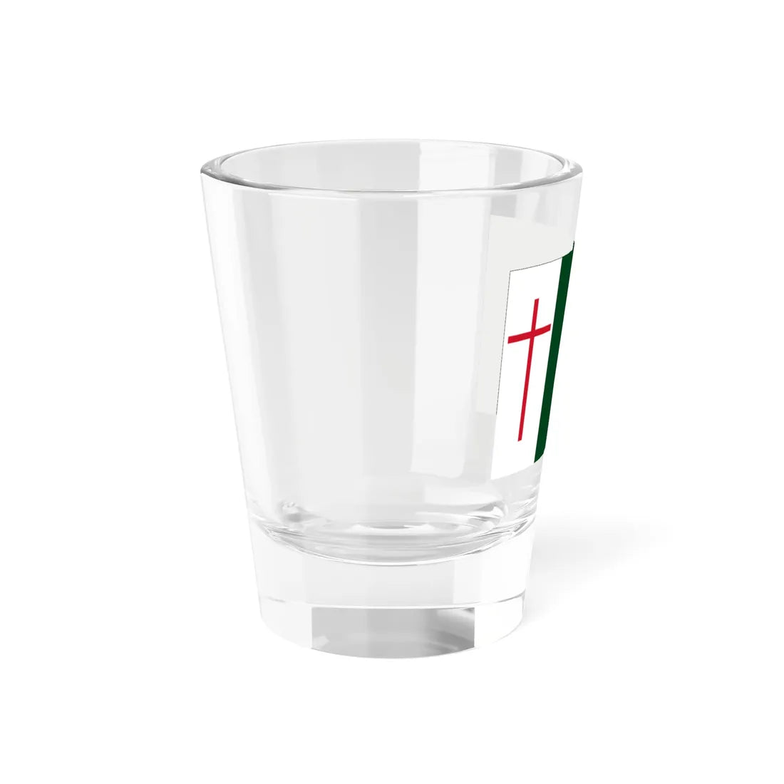 Flag of Pakistan with cross (Pakistan) Shot Glass 1.5oz - Go Mug Yourself