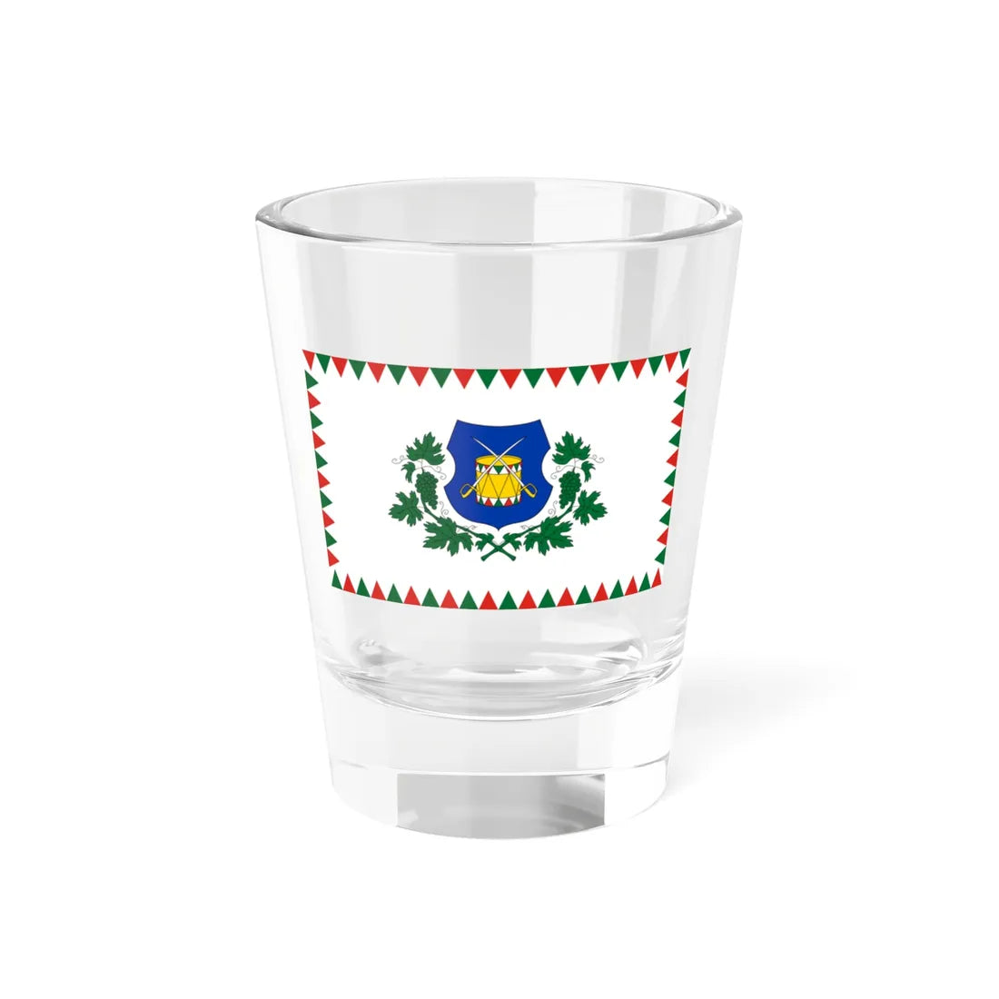 Flag of Pakozd (Hungary) Shot Glass 1.5oz 1.5oz - Go Mug Yourself