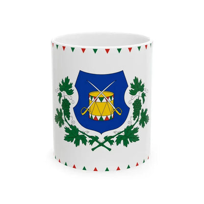 Flag of Pakozd (Hungary) White Coffee Mug 11oz - Go Mug Yourself