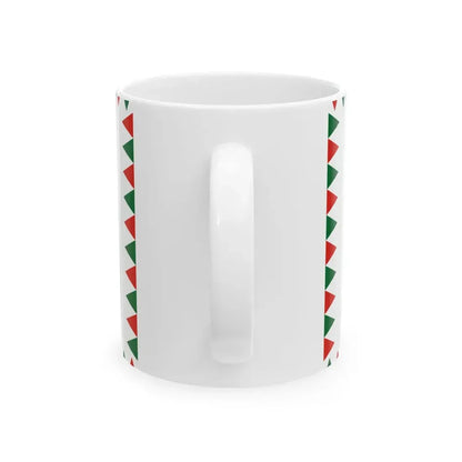 Flag of Pakozd (Hungary) White Coffee Mug - Go Mug Yourself
