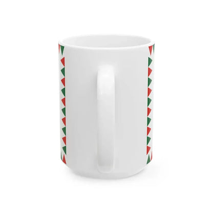 Flag of Pakozd (Hungary) White Coffee Mug - Go Mug Yourself