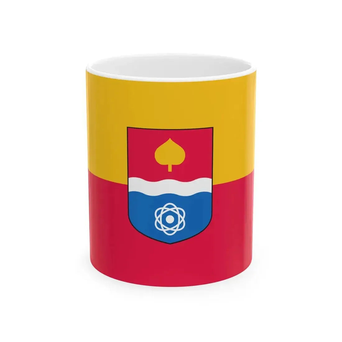 Flag of Paks (Hungary) White Coffee Mug 11oz - Go Mug Yourself