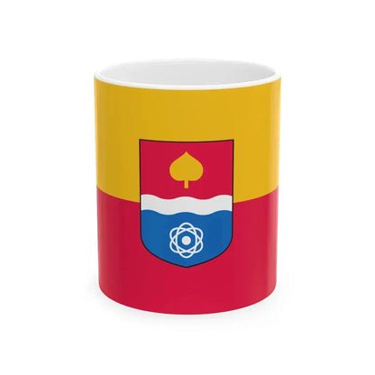 Flag of Paks (Hungary) White Coffee Mug 11oz - Go Mug Yourself