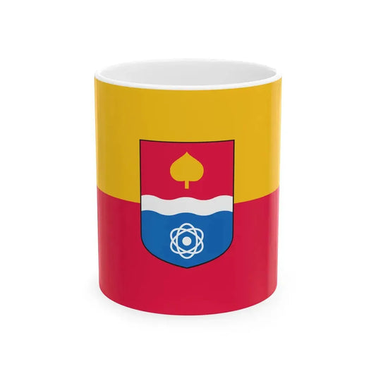 Flag of Paks (Hungary) White Coffee Mug 11oz - Go Mug Yourself