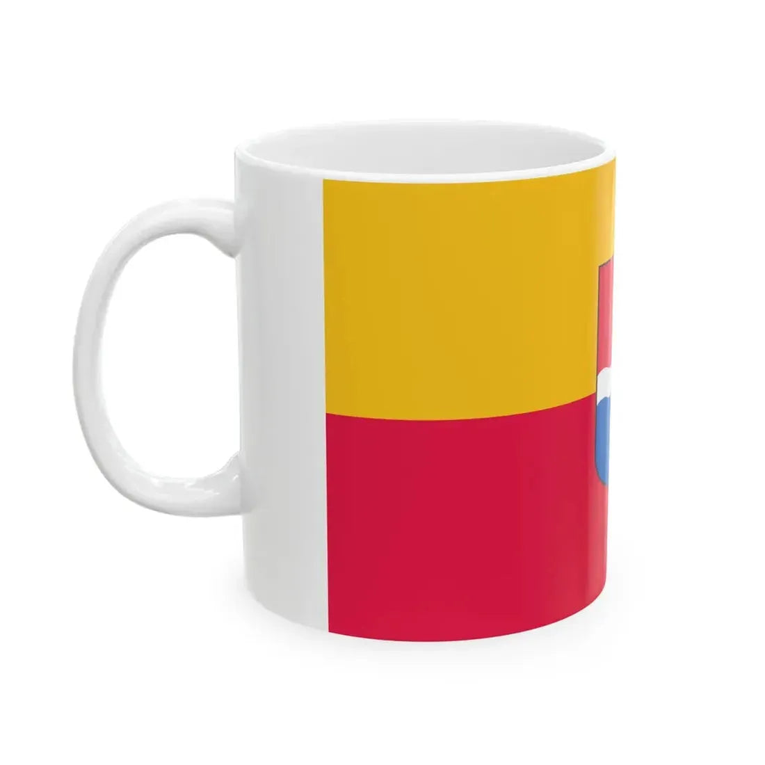 Flag of Paks (Hungary) White Coffee Mug - Go Mug Yourself