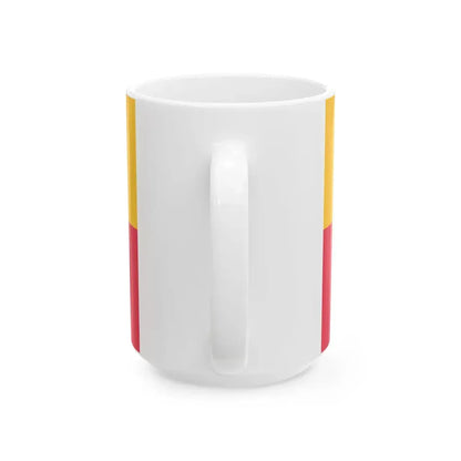 Flag of Paks (Hungary) White Coffee Mug - Go Mug Yourself