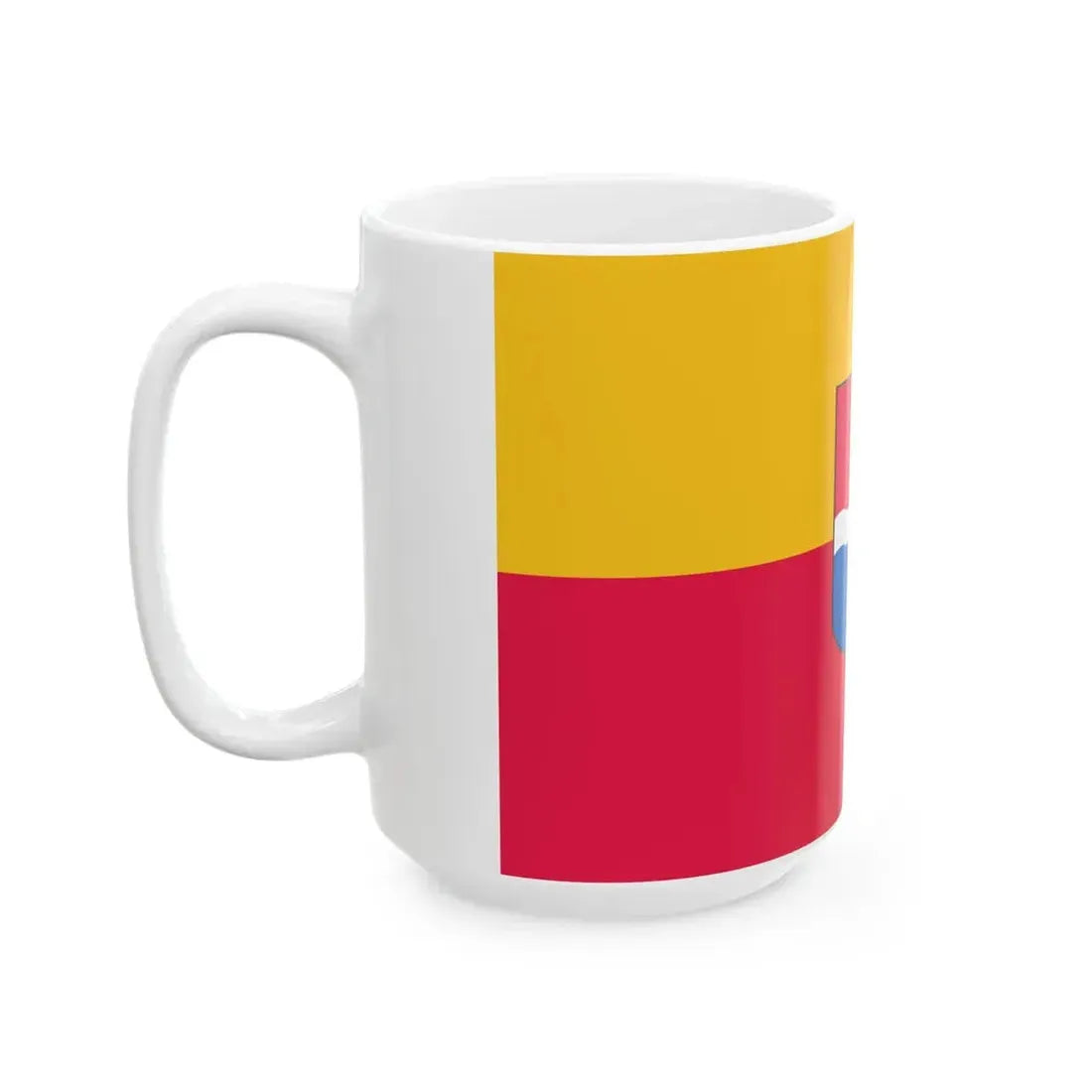 Flag of Paks (Hungary) White Coffee Mug - Go Mug Yourself