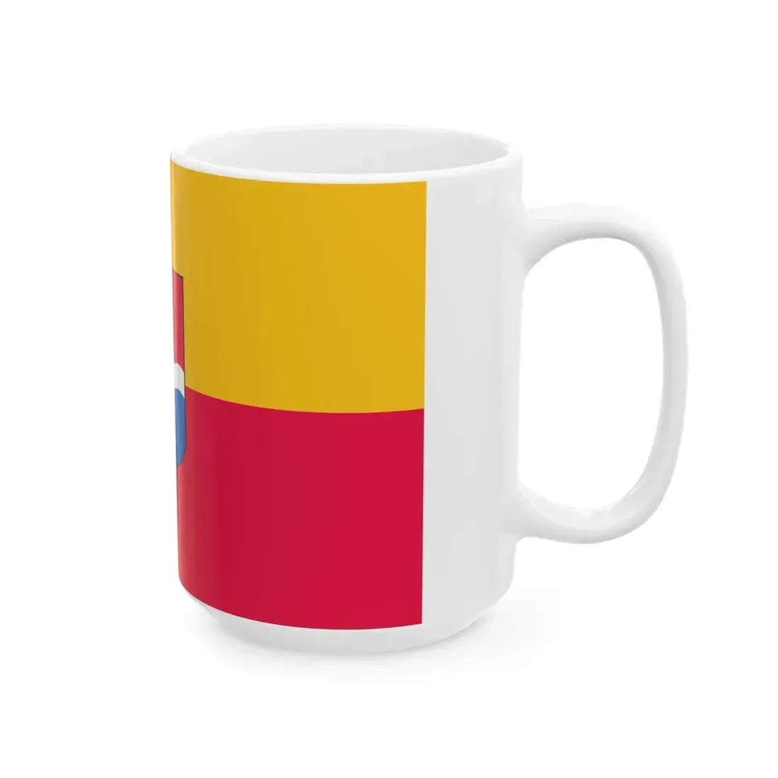 Flag of Paks (Hungary) White Coffee Mug - Go Mug Yourself