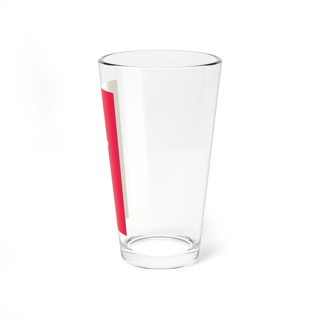 Flag of Paks vertical (Hungary) Pint Glass 16oz - Go Mug Yourself