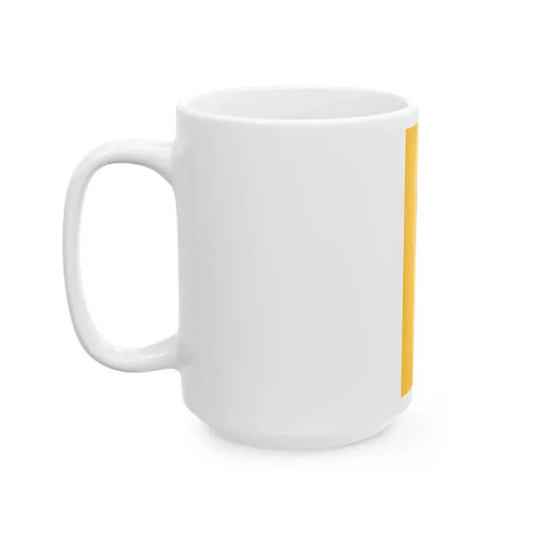 Flag of Paks vertical variant (Hungary) White Coffee Mug - Go Mug Yourself