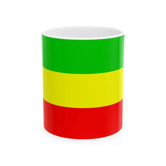 Flag of Palanpur (India) White Coffee Mug 11oz - Go Mug Yourself