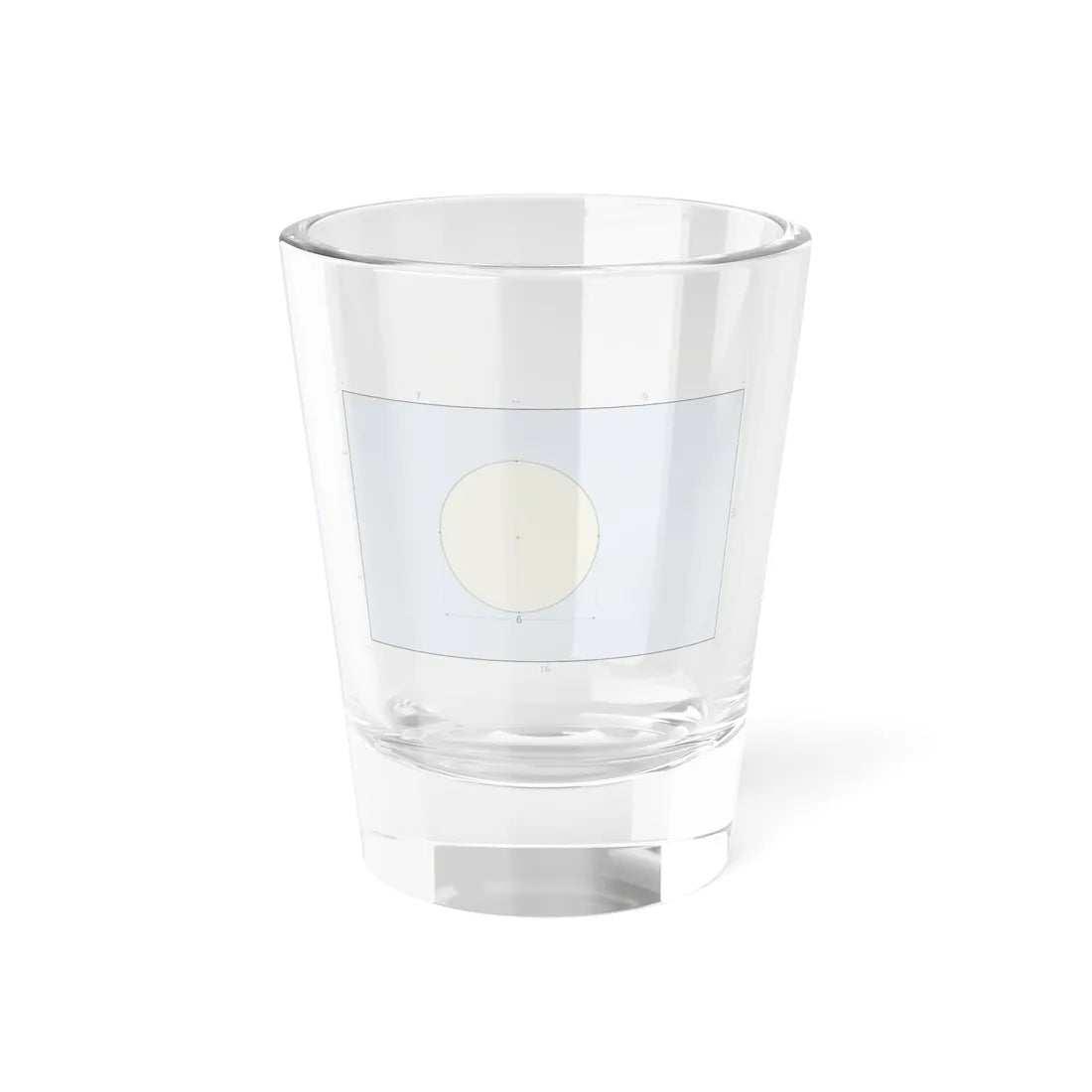 Flag of Palau construction sheet (Palau) Shot Glass 1.5oz 1.5oz - Go Mug Yourself