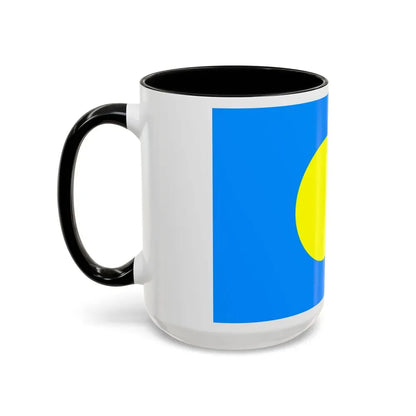 Flag of Palau Palau - Accent Coffee Mug - Go Mug Yourself