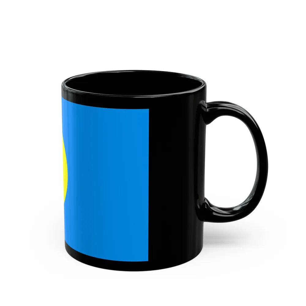 Flag of Palau Palau - Black Coffee Mug-Go Mug Yourself