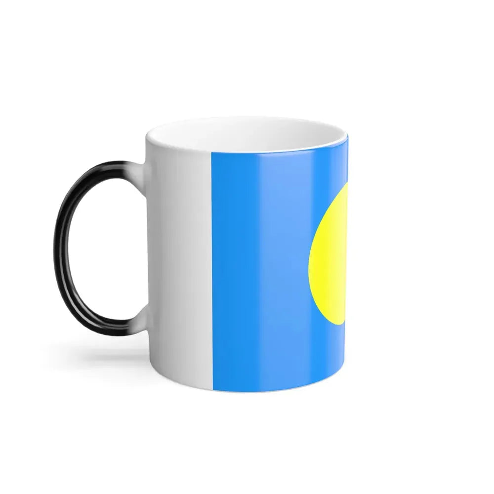 Flag of Palau Palau - Color Changing Coffee Mug - Go Mug Yourself
