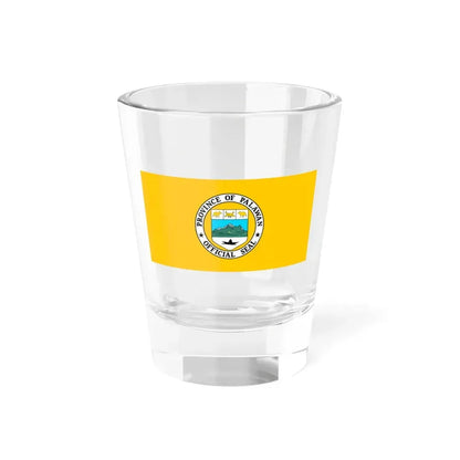 Flag of Palawan Philippines (Philippines) Shot Glass 1.5oz 1.5oz - Go Mug Yourself