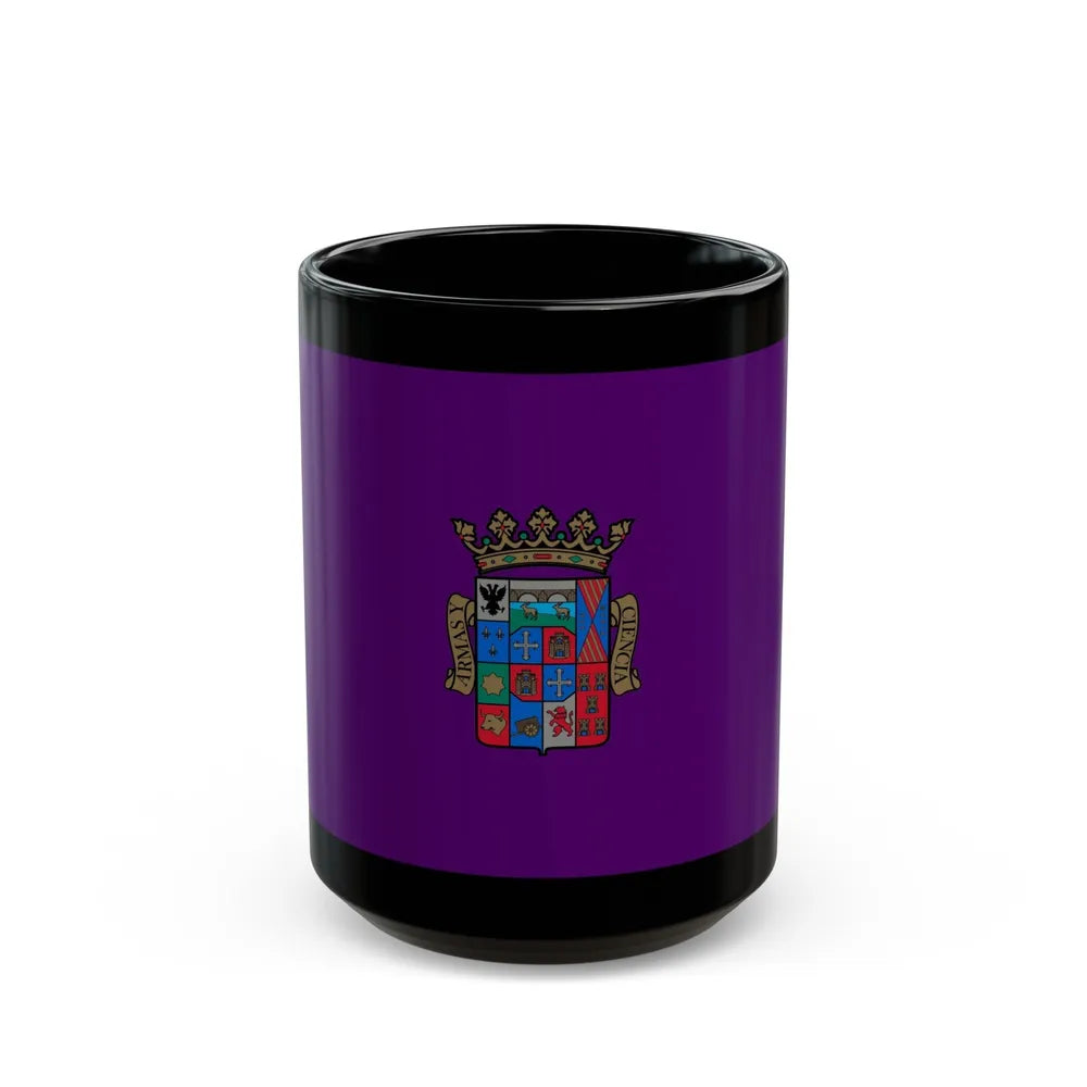 Flag of Palencia Spain - Black Coffee Mug-15oz-Go Mug Yourself