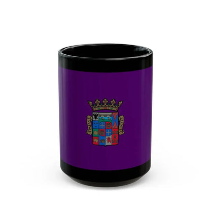 Flag of Palencia Spain - Black Coffee Mug 15oz - Go Mug Yourself