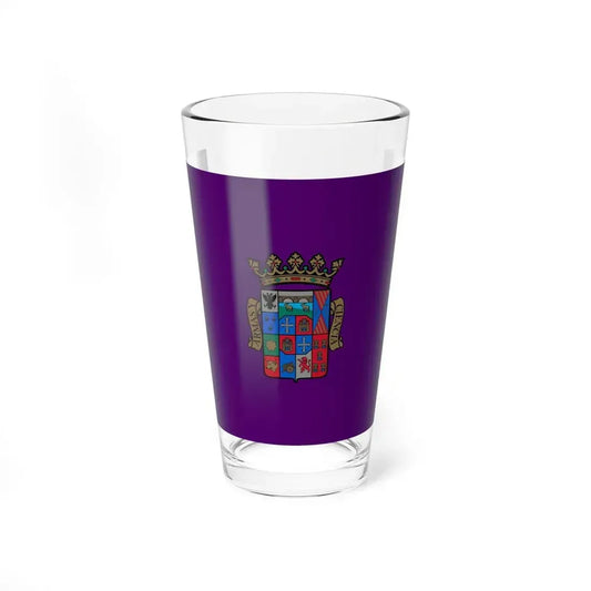 Flag of Palencia Spain - Pint Glass 16oz 16oz - Go Mug Yourself