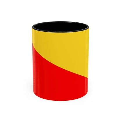 Flag of Palermo Italy - Accent Coffee Mug 11oz Black - Go Mug Yourself