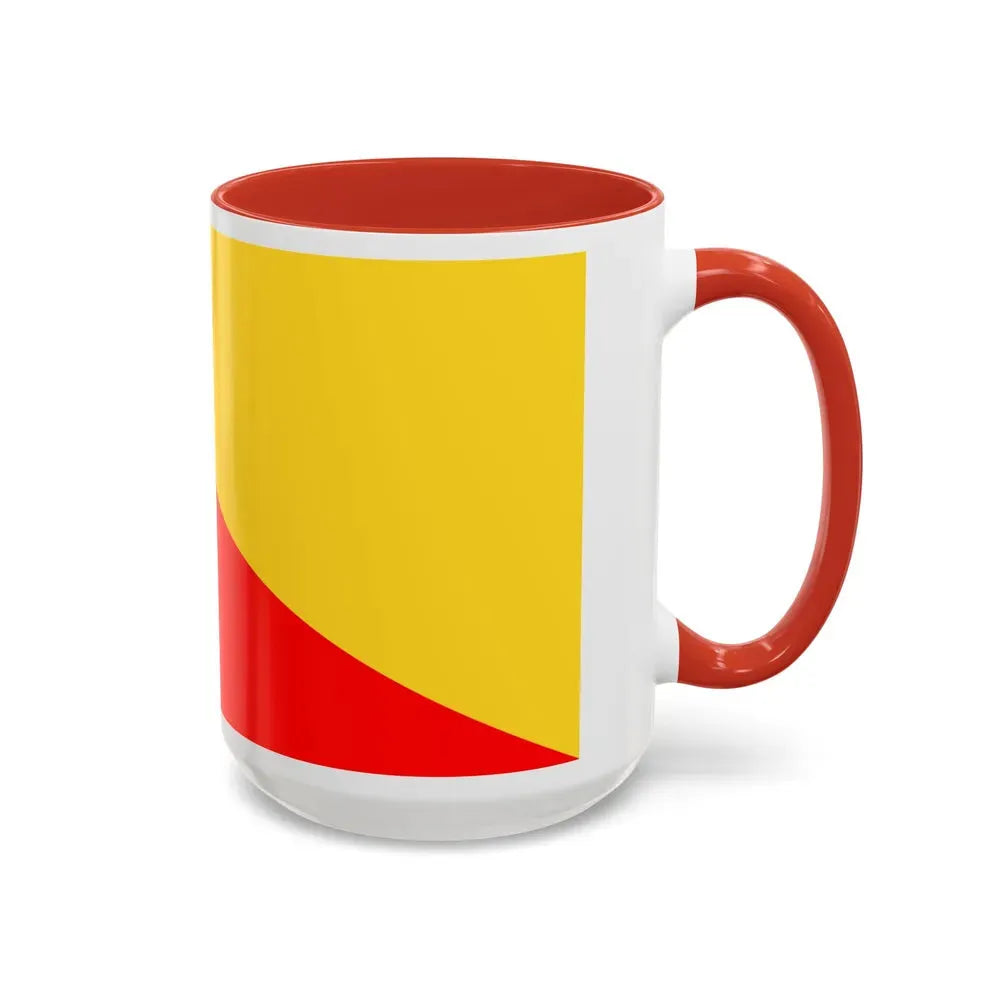Flag of Palermo Italy - Accent Coffee Mug - Go Mug Yourself