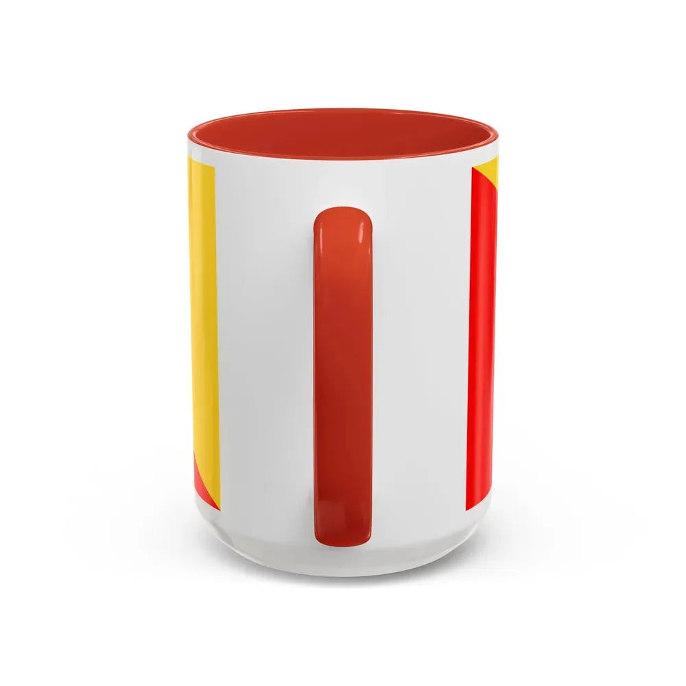 Flag of Palermo Italy - Accent Coffee Mug - Go Mug Yourself
