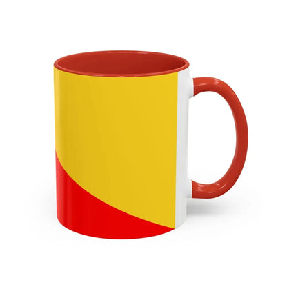 Flag of Palermo Italy - Accent Coffee Mug - Go Mug Yourself