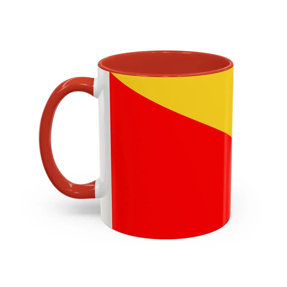 Flag of Palermo Italy - Accent Coffee Mug - Go Mug Yourself