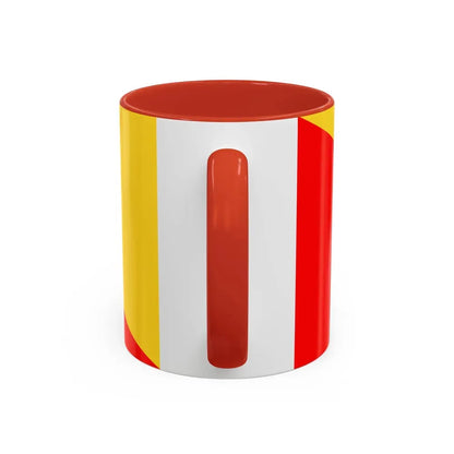 Flag of Palermo Italy - Accent Coffee Mug - Go Mug Yourself