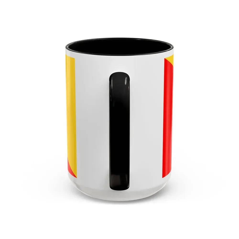 Flag of Palermo Italy - Accent Coffee Mug - Go Mug Yourself