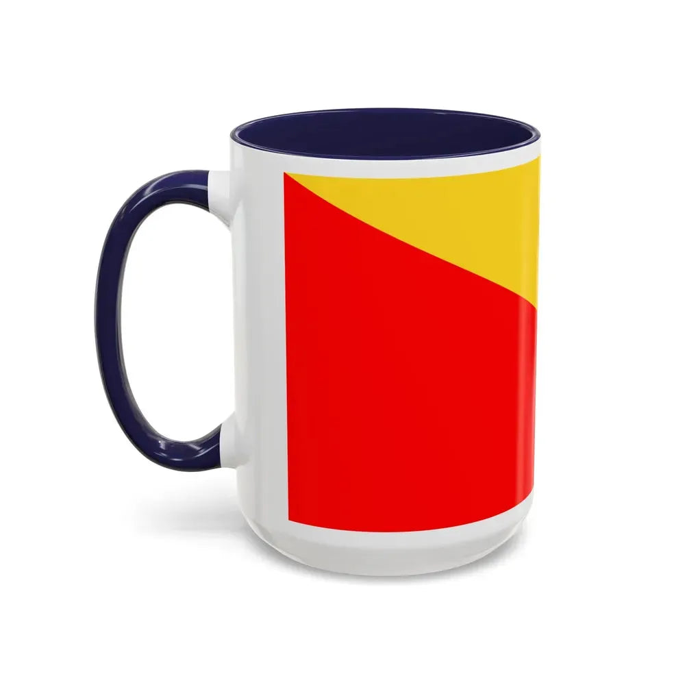 Flag of Palermo Italy - Accent Coffee Mug - Go Mug Yourself
