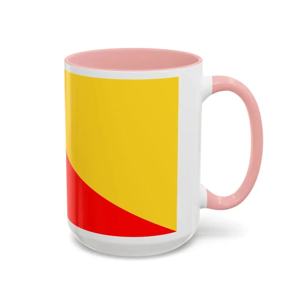 Flag of Palermo Italy - Accent Coffee Mug - Go Mug Yourself