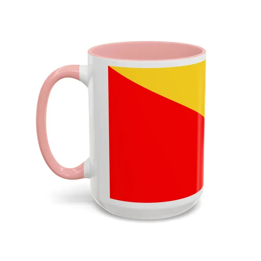 Flag of Palermo Italy - Accent Coffee Mug - Go Mug Yourself