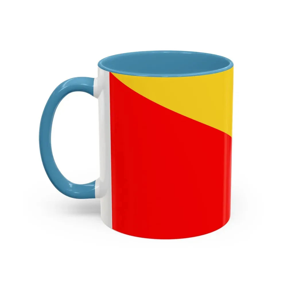 Flag of Palermo Italy - Accent Coffee Mug - Go Mug Yourself