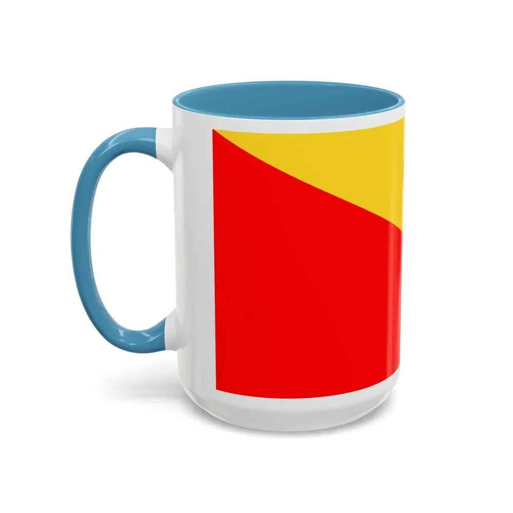 Flag of Palermo Italy - Accent Coffee Mug - Go Mug Yourself