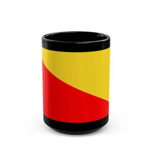 Flag of Palermo Italy - Black Coffee Mug 15oz - Go Mug Yourself