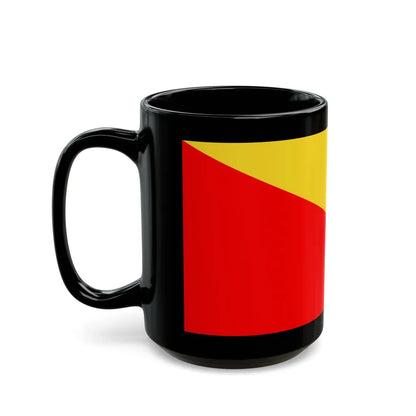 Flag of Palermo Italy - Black Coffee Mug-Go Mug Yourself