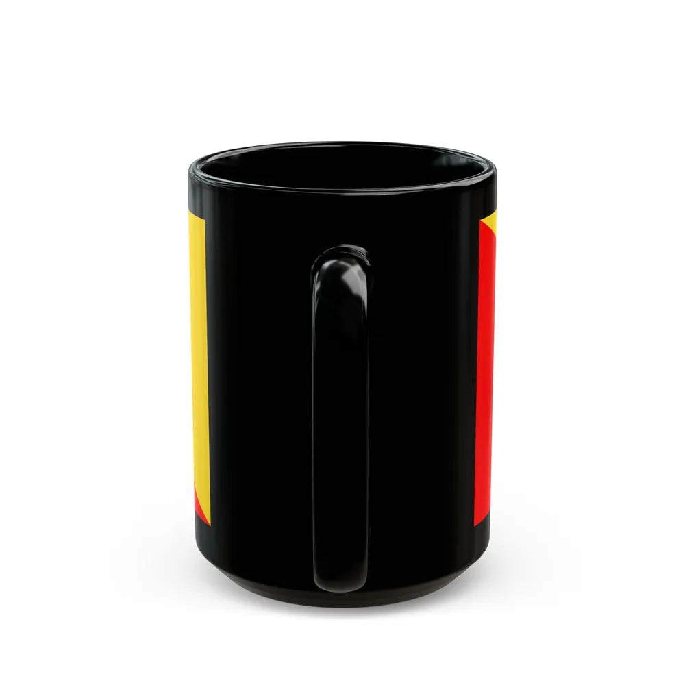 Flag of Palermo Italy - Black Coffee Mug-Go Mug Yourself